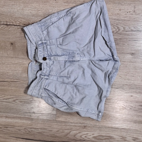 Faherty pleated high waisted denim shorts - Picture 5 of 5